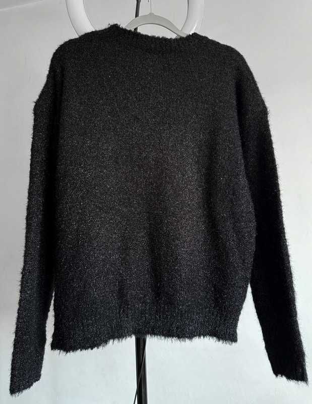 elegancki Sweter m l r.uniwersalny błyszczący przyjemny materiał