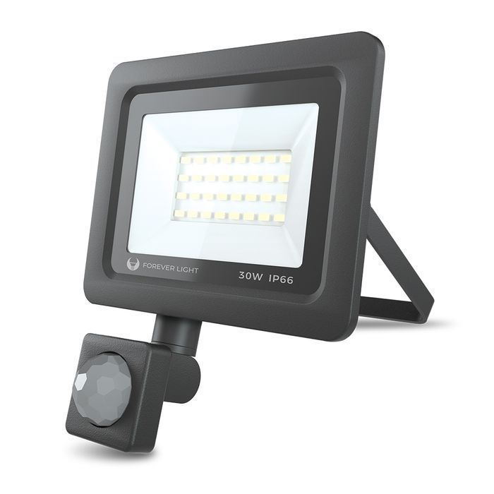 Naświetlacz Led Proxim Ii 30W |4500K| Pir Ip66 Forever Light