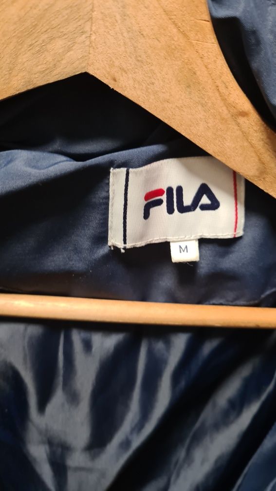 FILA granatowa kurtka zimowa rozmiar M