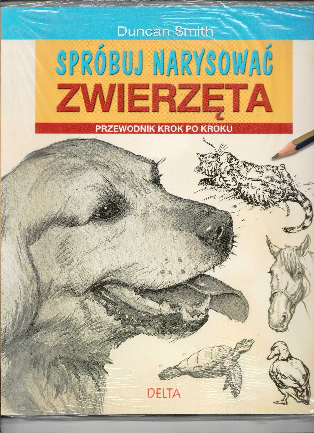 Spróbuj narysować zwierzęta Wydawnictwo Delta