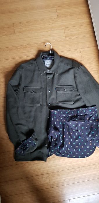 Ciemno zielona kurtka Kenzo HM rozmiar L