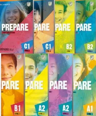 Підручники Prepare 1,2,3,4,5,6