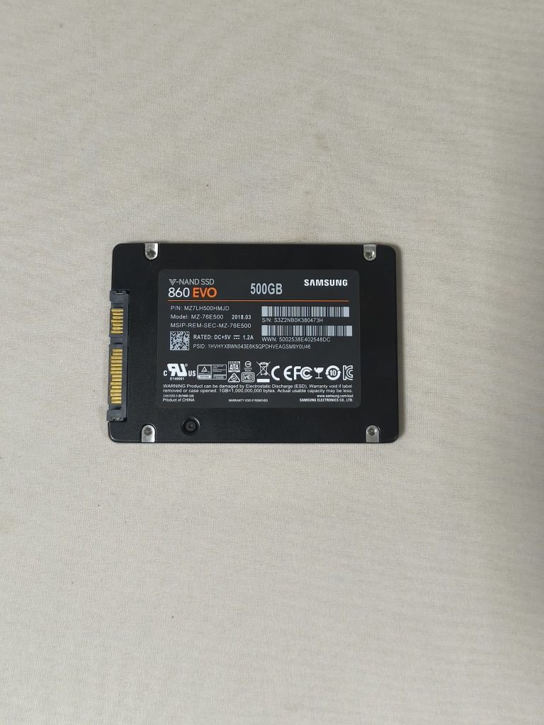 Conjunto de SSDs