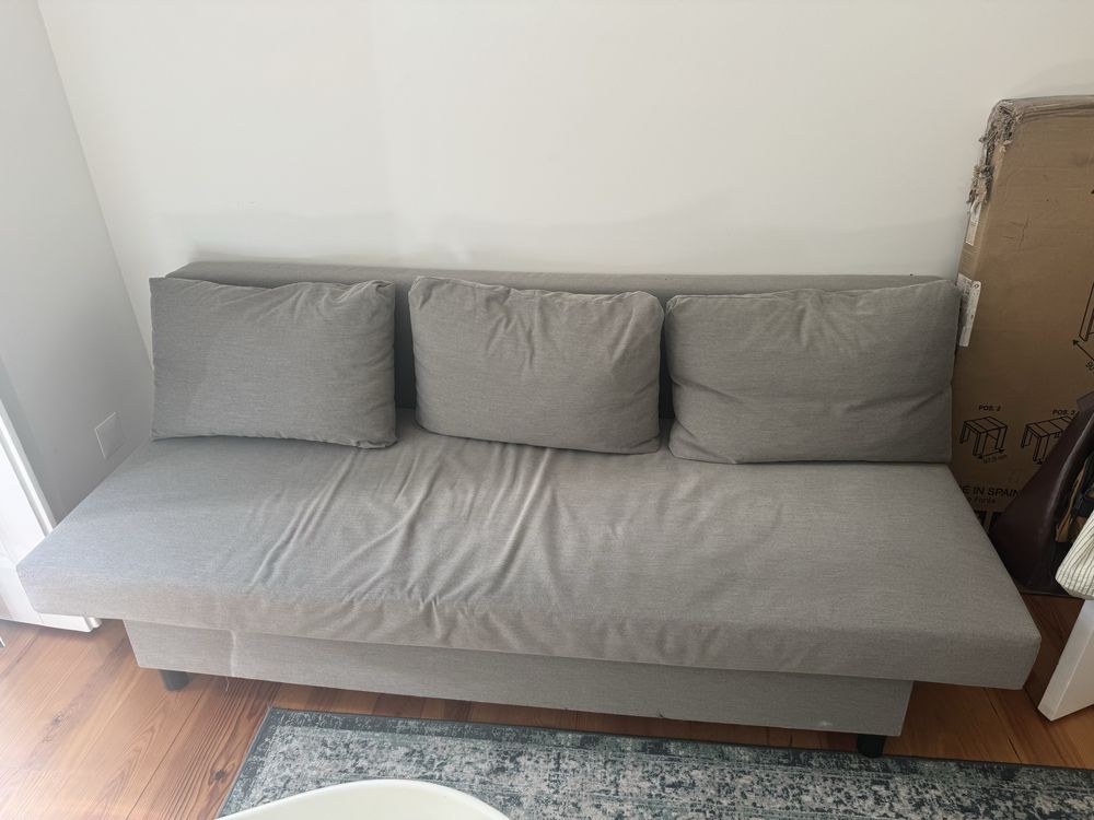 Sofá-cama 3 lugares