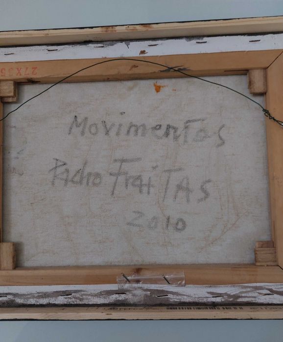 Tela "Movimentos" de Pedro Freitas