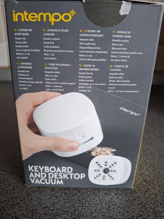 bezprewodowy mini odkurzacz biurkowy