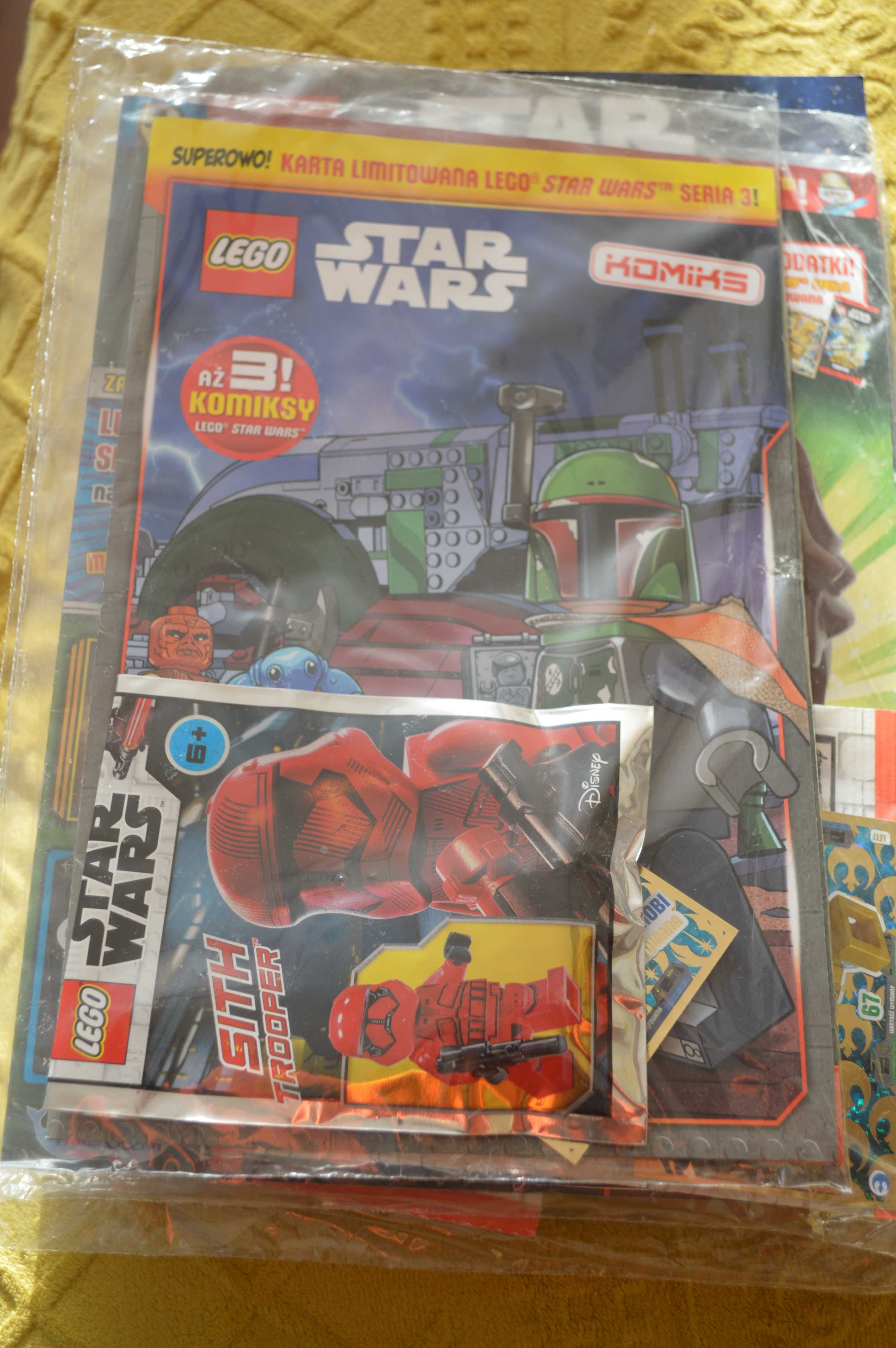 Czasopisma LEGO Star Wars z klockami 7 sztuk