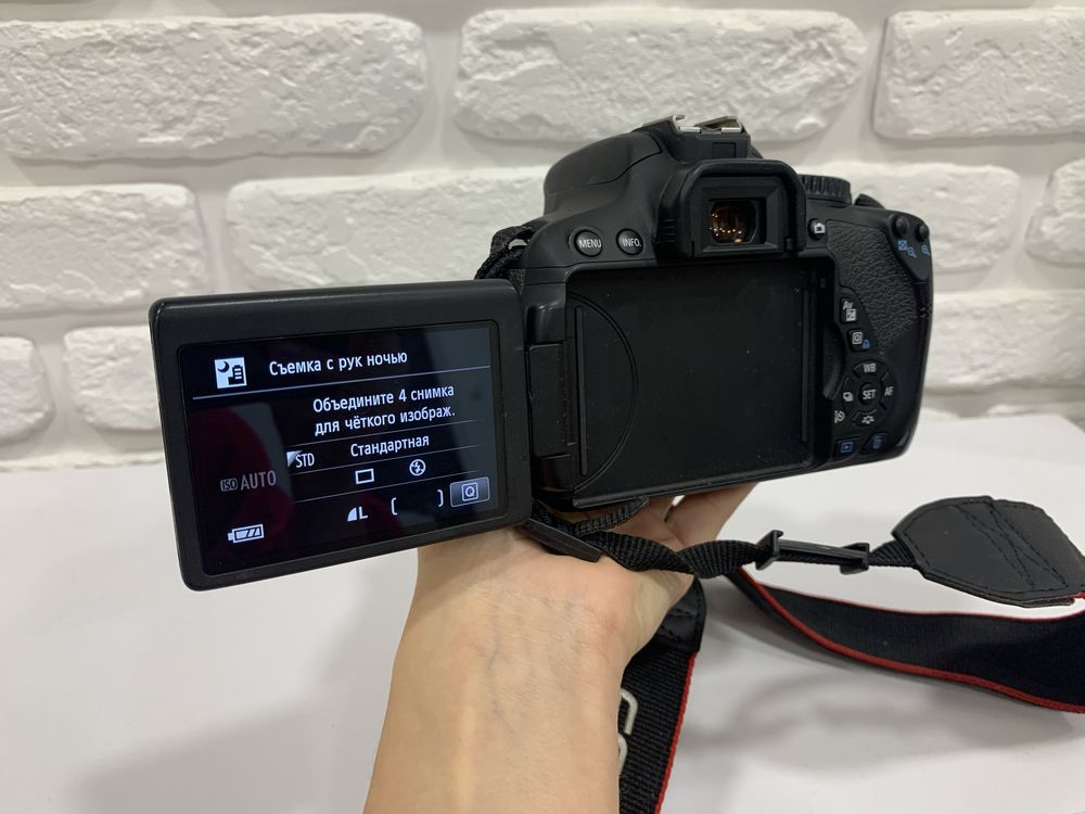Фотокамера фотоаппарат Canon EOS 650D kit 18-55