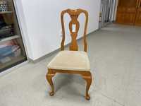 Piękne stylowe krzesło z drewna klonowego firmy Roxton
