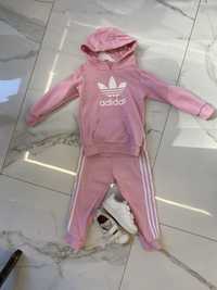 Детский костюм спортивный adidas розовый