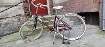 Rower Creme CafeRacer Solo 7S Czerwony/Burgundowy