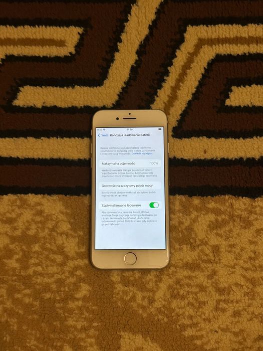 iPhone 8 64 GB Silver Srebrny 100% kondycji baterii
