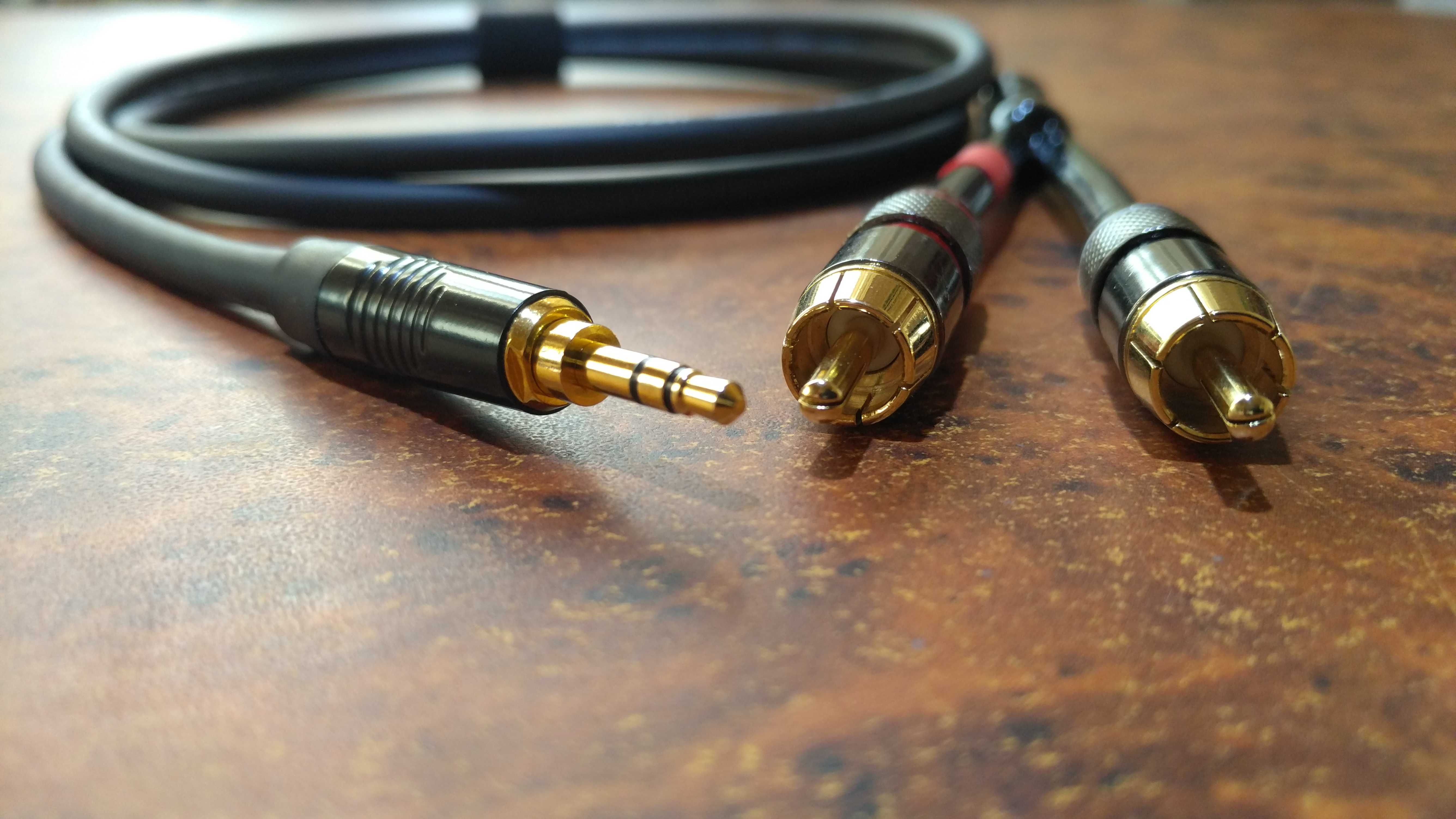Hi-Fi - AUX - MINI-JACK 3.5 mm/2RCA MOGAMI Neglex W2534 (Япония) экран