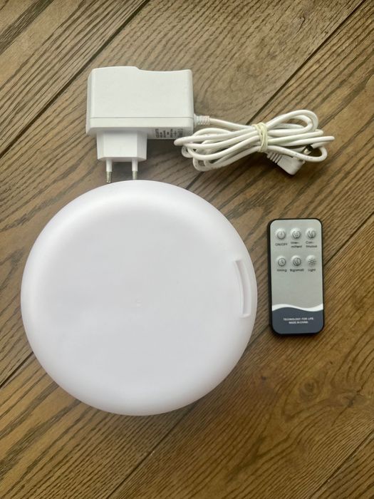 Nawilżacz powietrza z pilotem i 5 kolorami LED