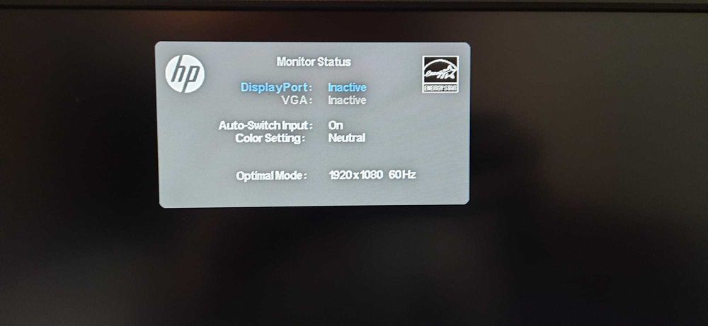 Monitor HP 22"P ProDisplay P223 FULL-HD-LED|1920x1080|VGA/DP|Preto