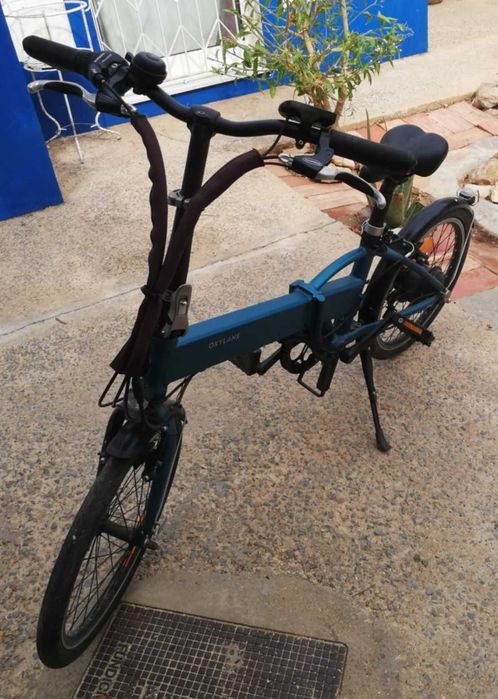 Bicicleta eléctrica Oxylane em muito bom estado
