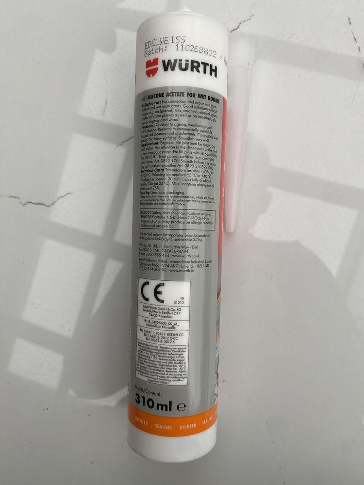 Silikon marki Würth