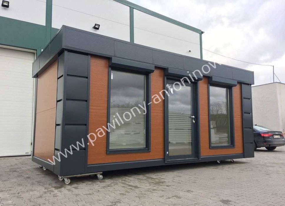 Pawilon Handlowy Biurowy Kontener Fryzjerski Kosmetyczny - PRODUCENT