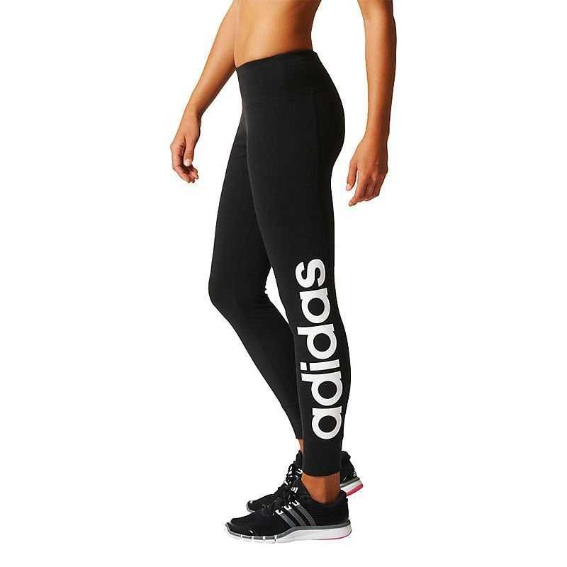 ADIDAS Legginsy Getry Spodnie Damskie Czarne XS 34