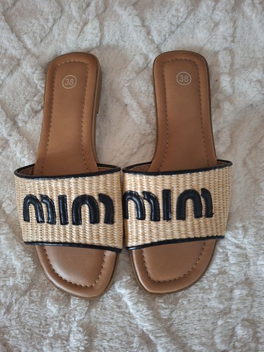 Nowe klapki mim 37-38