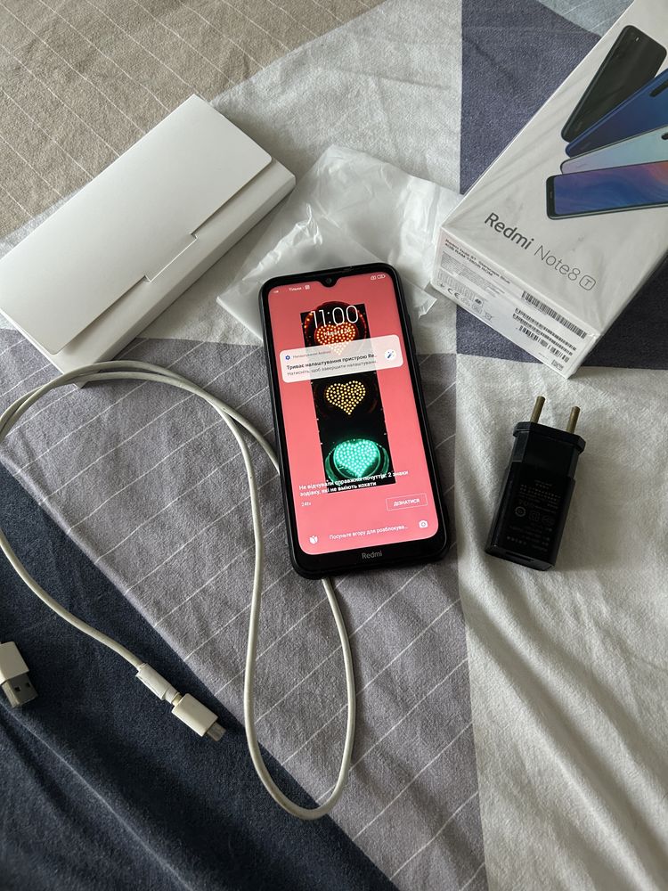 Смартфон Xiaomi redmi note 8t 4+2/128
