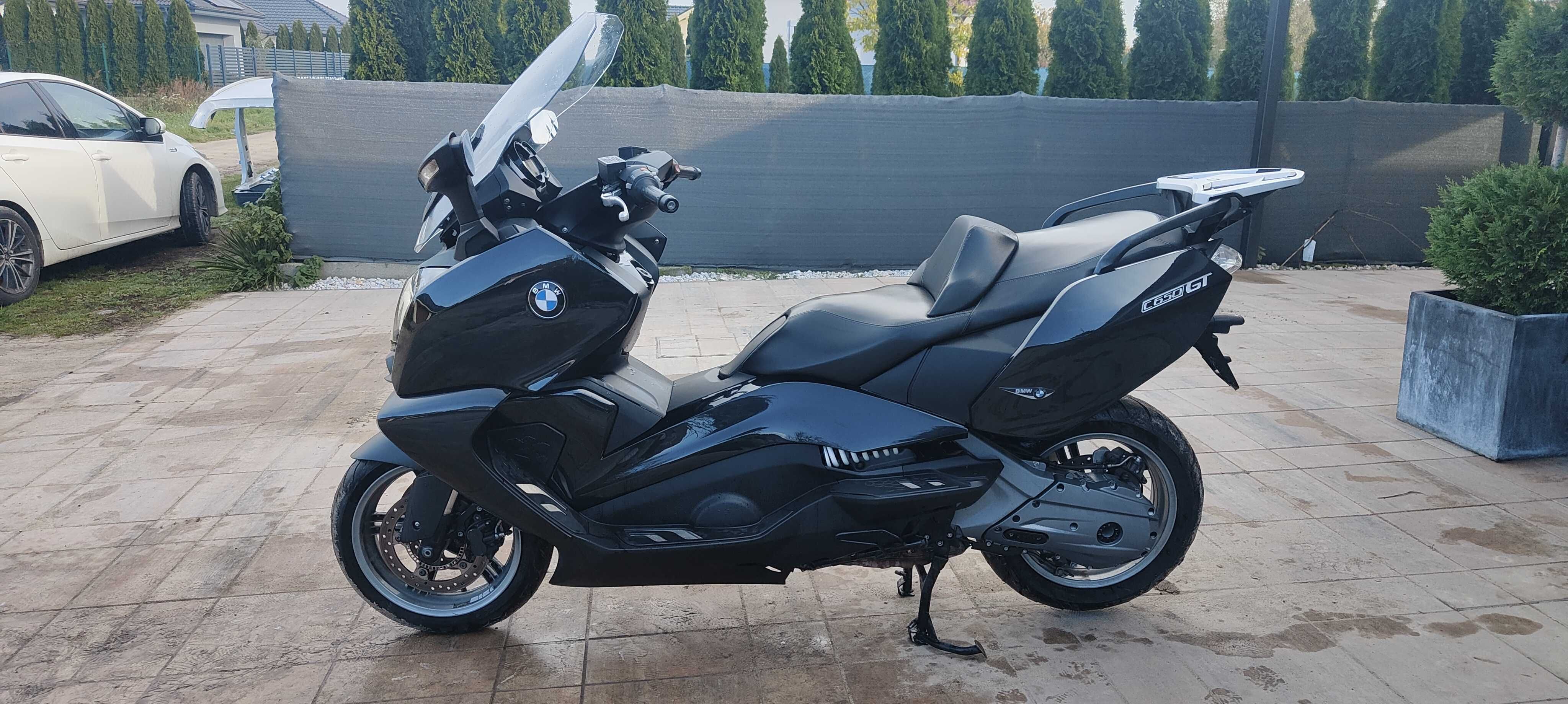 BMW C650 GT zamiana motocykl motor samochód quad