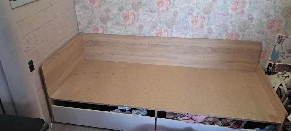 Ліжко з шухлядками. 80х190