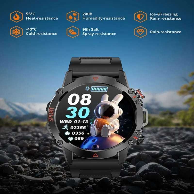 SmartWatch S611 sportowy super wytrzymały menu PL.