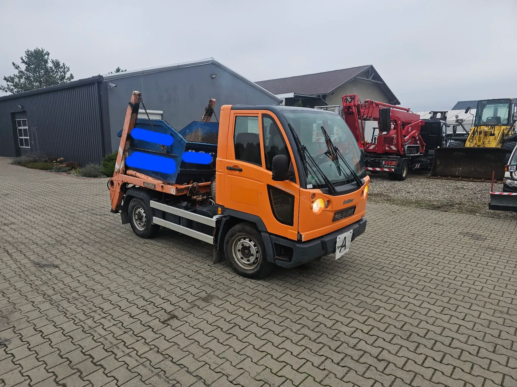Multicar M27 M30  Bramowiec 4x4 klima blokada pojazd komunalny