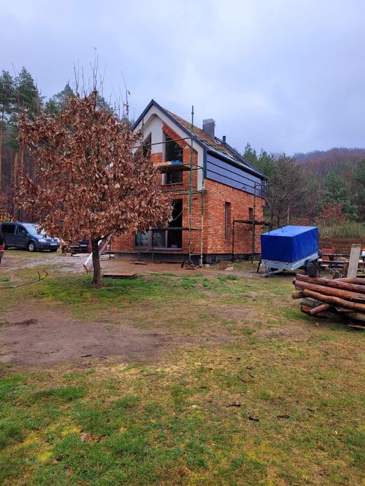 Płytki z cegieł rozbiórkowych elewacyjne