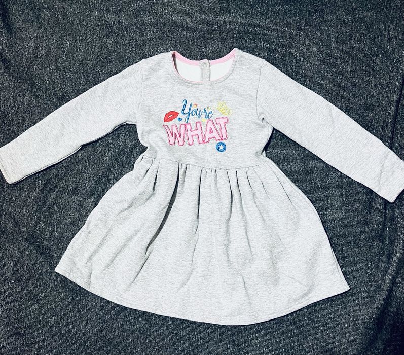 Тепле платтячко на 4 роки (сукня дитяча, тепле плаття)