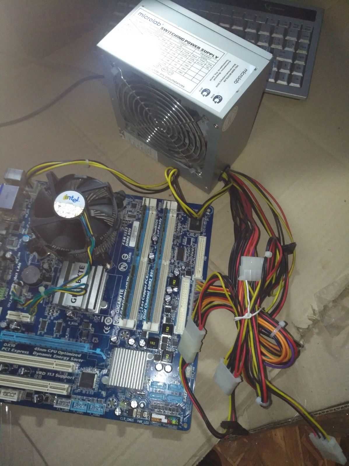 Блок питания 360W Microlab M-ATX-360W, 20+4 pin, 1x120мм, ATX