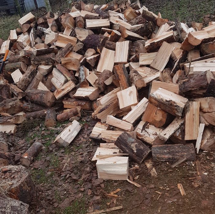 Ciecie i rąbanie drewna opałowego