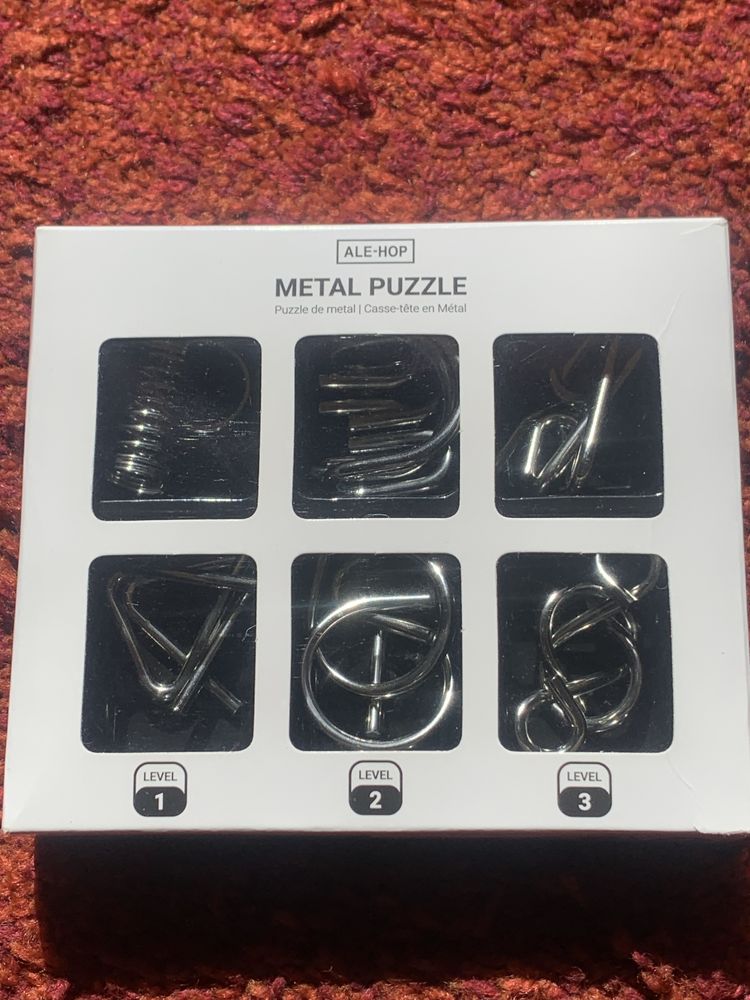 Metal puzzle 6 em 1….