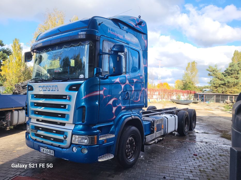 Scania V8 580 R 6x4