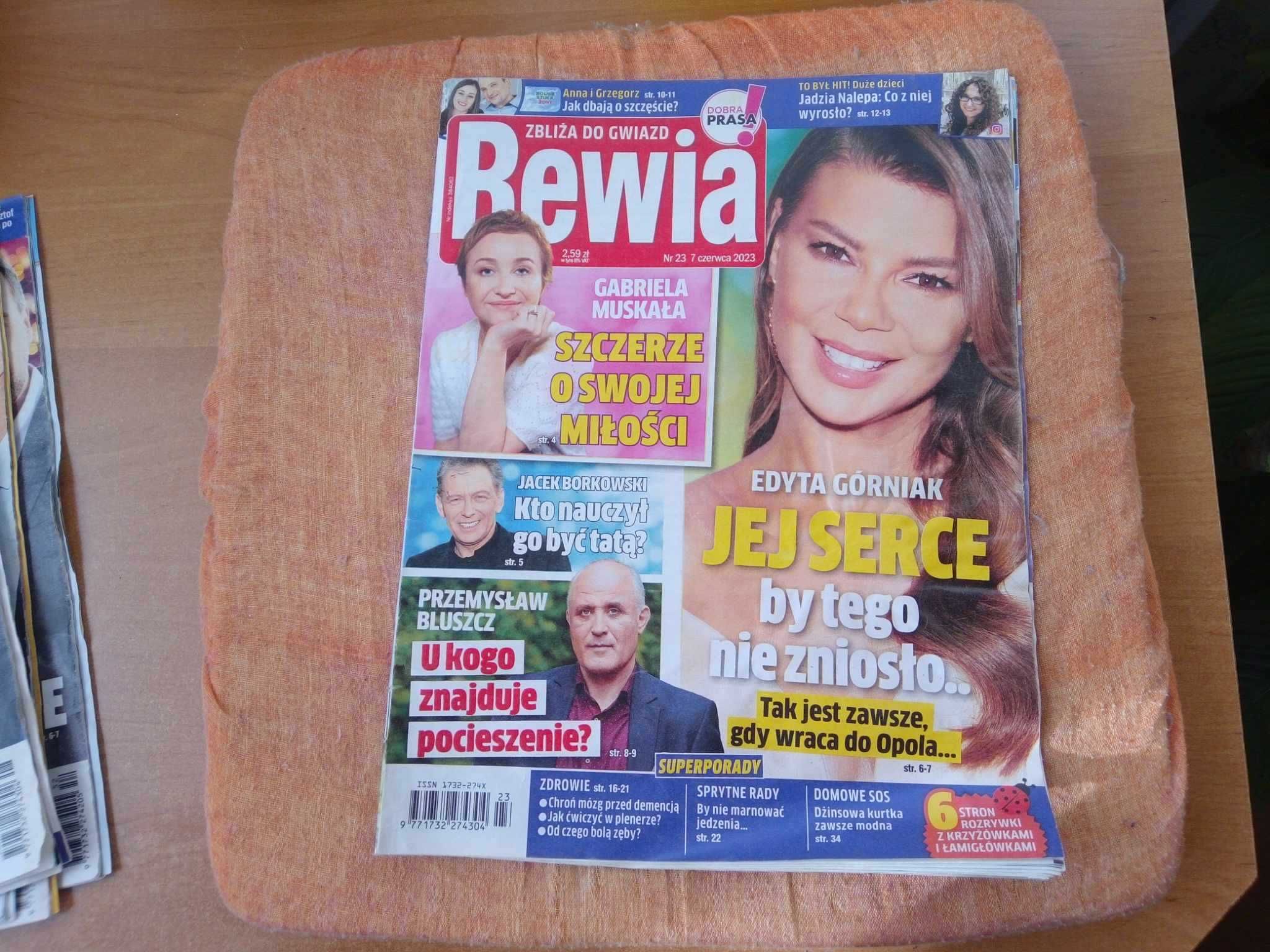 Tygodnik Rewia zbliża do gwiazd nr 23 czerwiec 2023 gazeta
