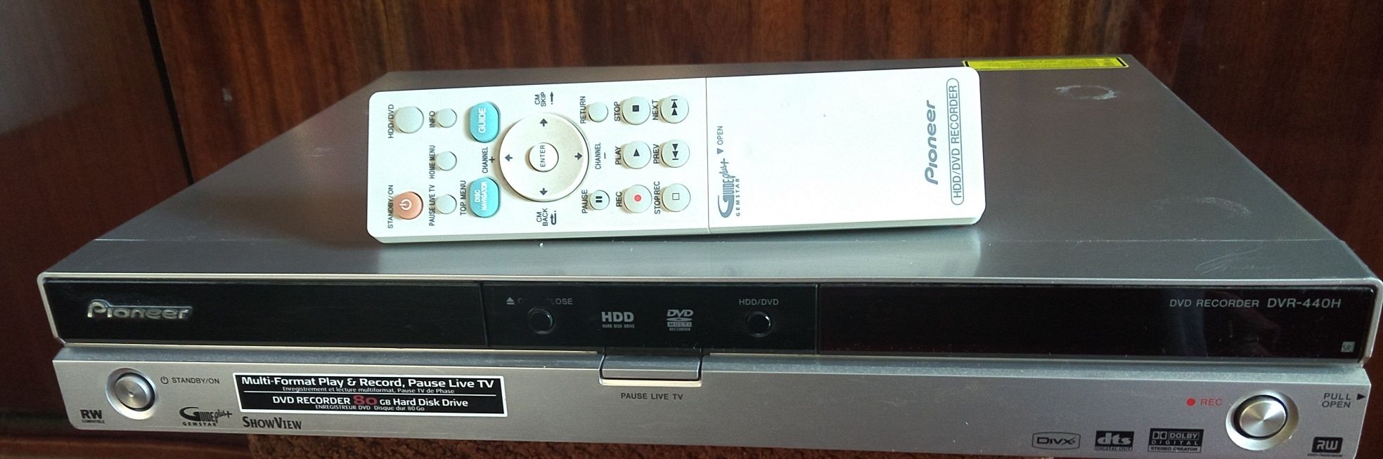 Pioneer HDD DVD за 2шт. Recorder DVR-550,440