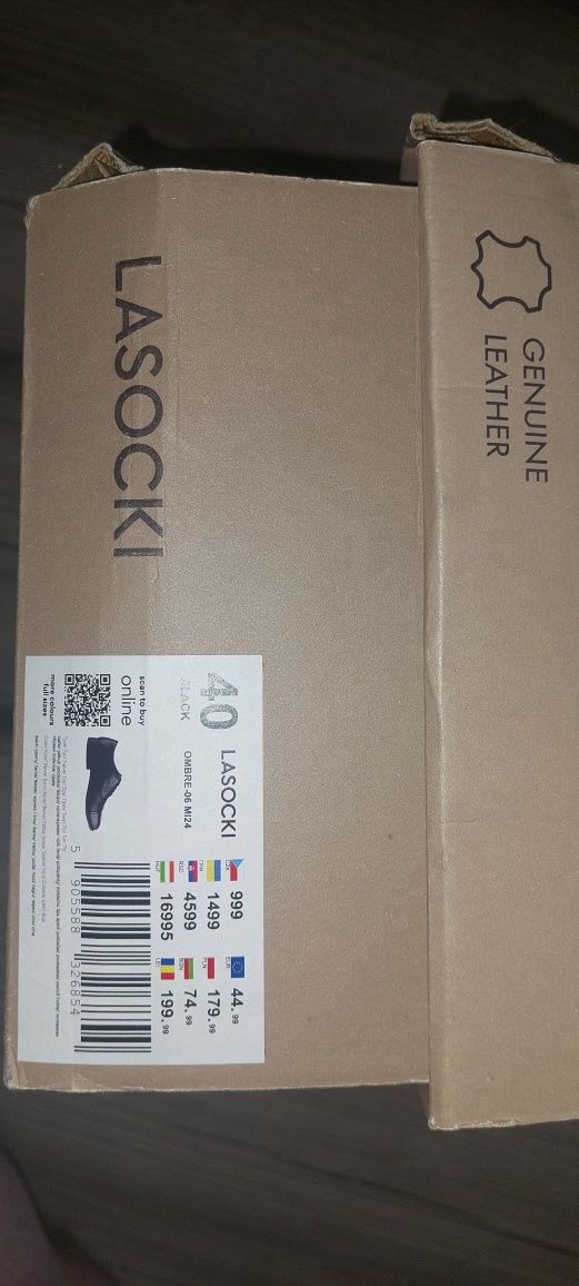 Buty lasocki roz.40