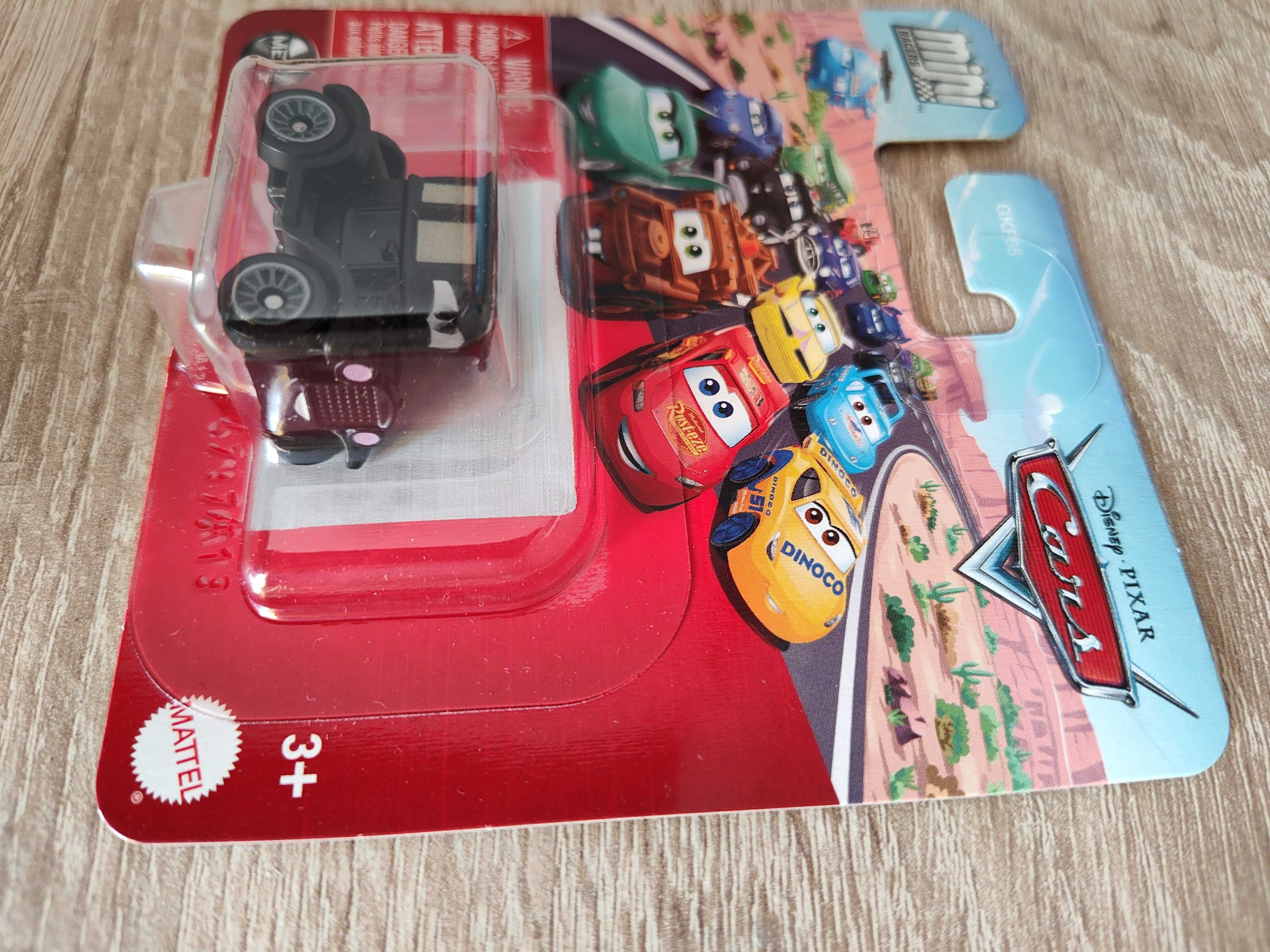 Gienia z bajki Auta Cars Disney mattel mikroauta mini racers