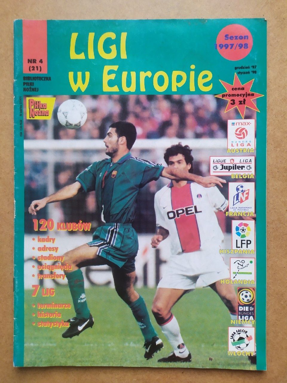 Skarb kibica ligi w Europie 1997-98