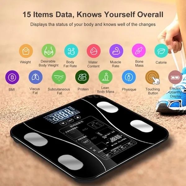 Смарт-ваги Фітнес-ваги Ваги Bluetooth Розумні ваги