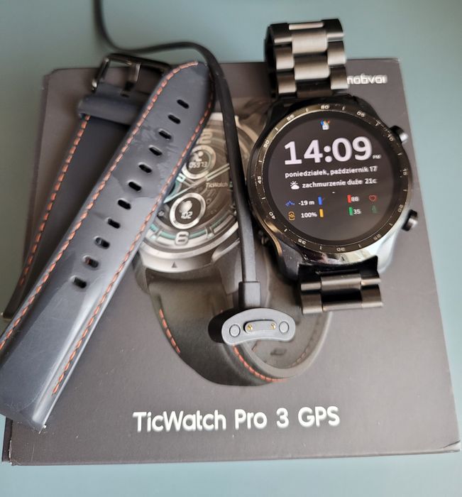 Smartwatch Mobvoi Ticwatch Pro 3 GPS, NFC, WiFi + dodatkowa bransoleta