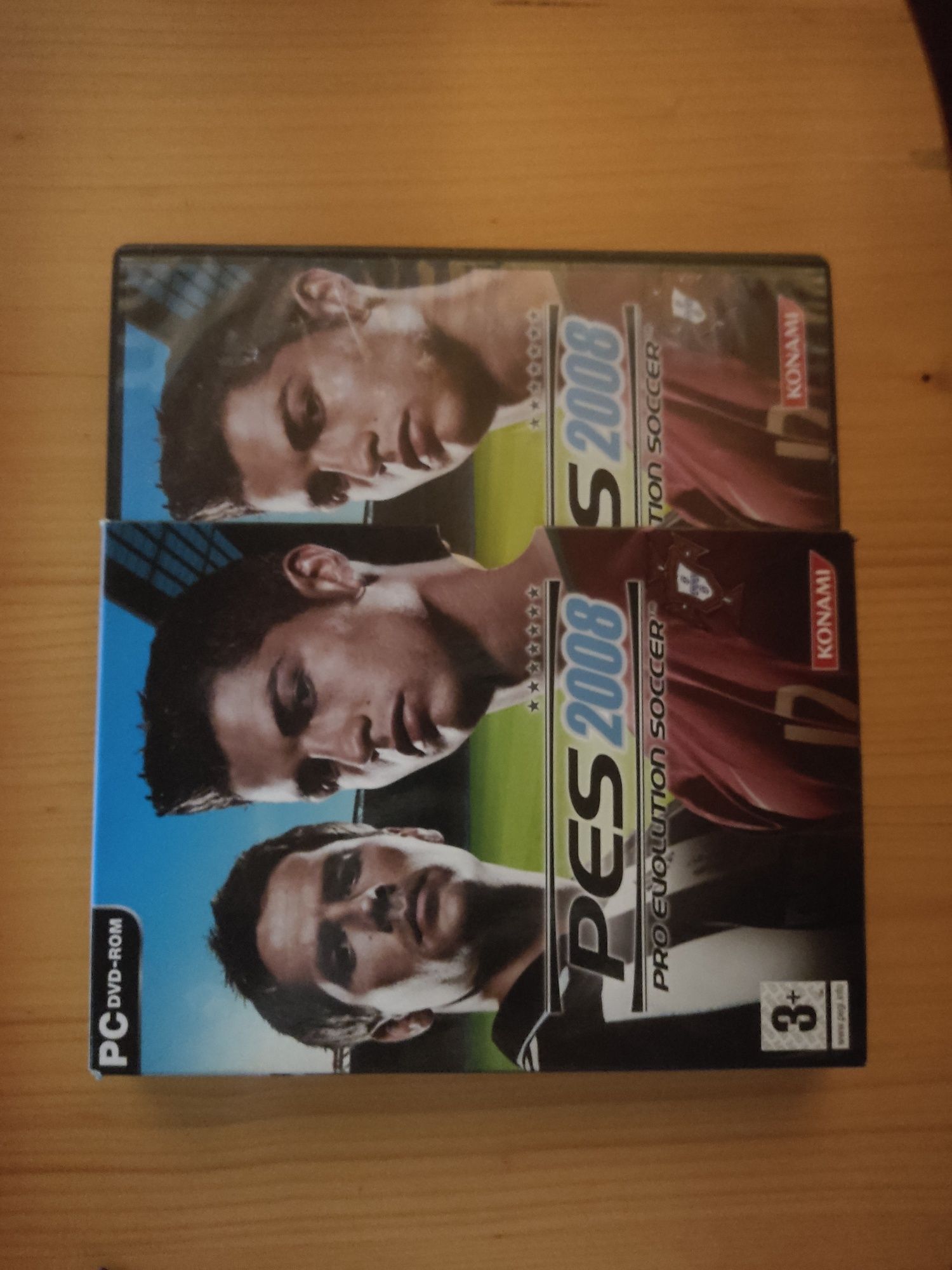 Gra Pro Evolution Soccer 2008 pc oryginalne pudełko na wymianę