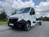 Opel Movano * 2.3 / 135KM * Max długa rama do zabudowy * Rozstaw osi: 4.35m *  Możliwość zabudowy * Klimatronic * Tempomat *Kamera cofania * Master *