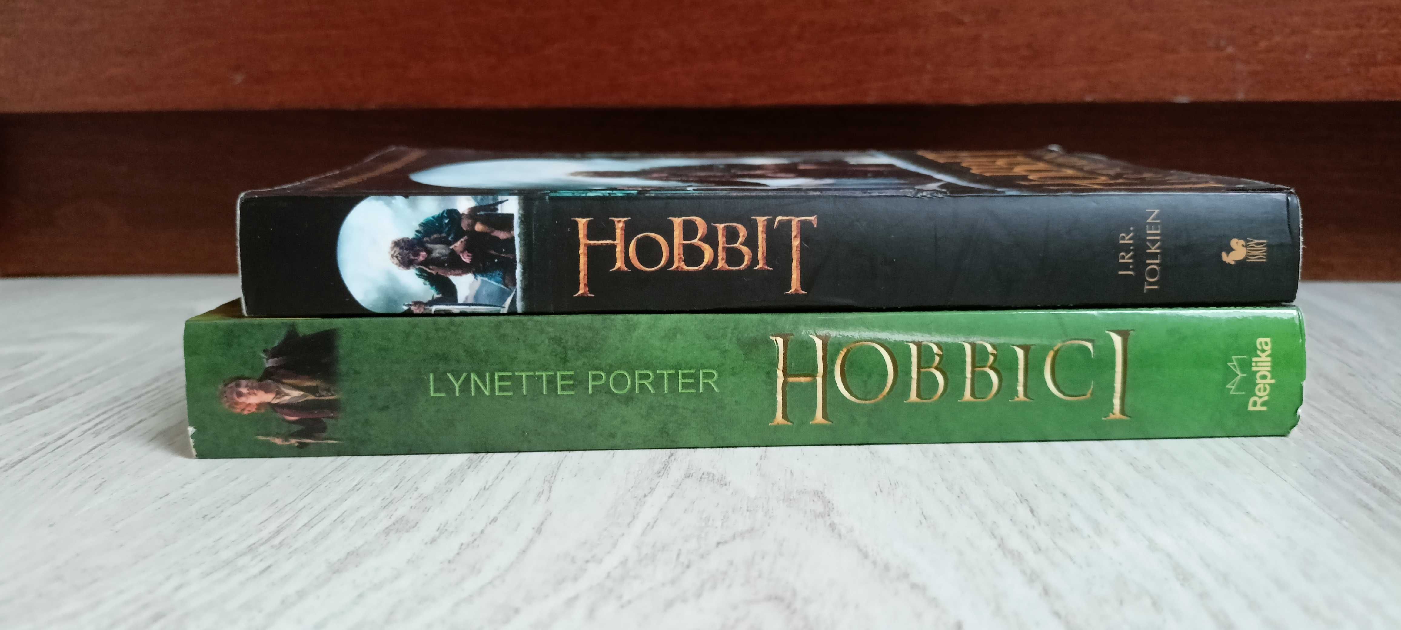 2x J.R.R. Tolkien Hobbit + Lynette Porter Hobbici Bohaterowie Tolkiena