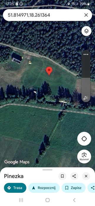 Piękna duża działka budowlana 7500m2