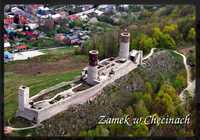 Chęciny zamek magnes na lodówkę 9 x 6 cm