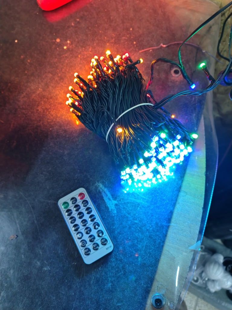 Joomer Łańcuch świetlny na zewnątrz i wewnątrz , 20 m, 200 diod LED, c