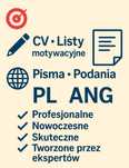 Nowoczesne CV Listy Motywacyjne Pisma [PL/ANG] Profesjonalne Expresowo