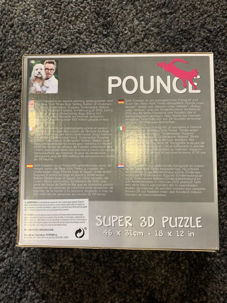 Puzzle 3D Novo 150 peças